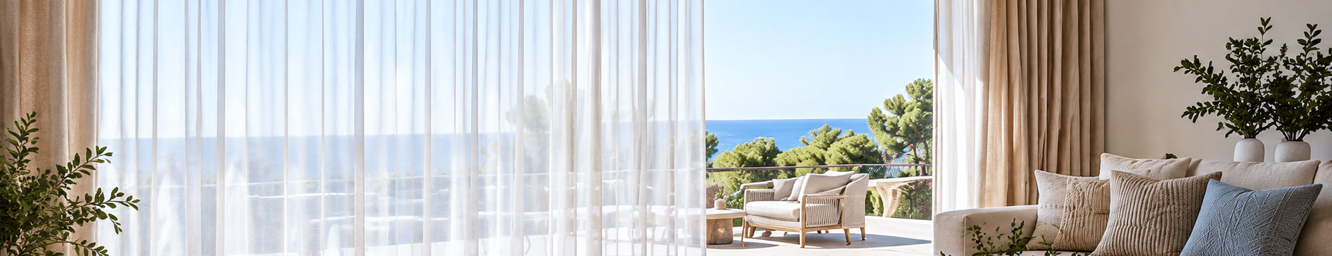 Cortinas e estores feitos à medida no Algarve