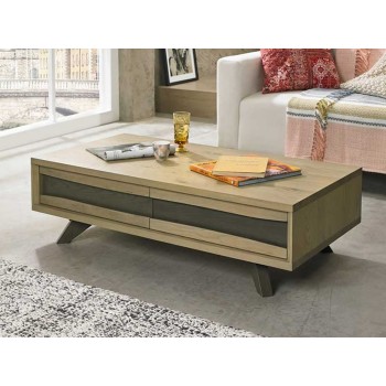 Mesa de Centro Cadell c/ Caj. Roble Envejecido Mesa de Centro Cadell c/ Caj. Roble Envejecido
