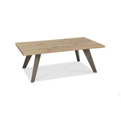 Mesa de Centro Cadell Carvalho Envelhecido