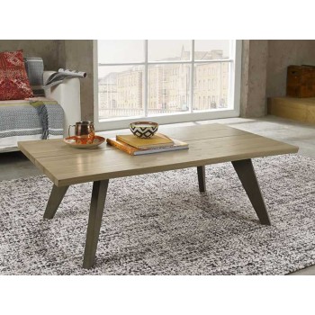 Mesa de Centro Cadell Roble Envejecido Mesa de Centro Cadell Roble Envejecido