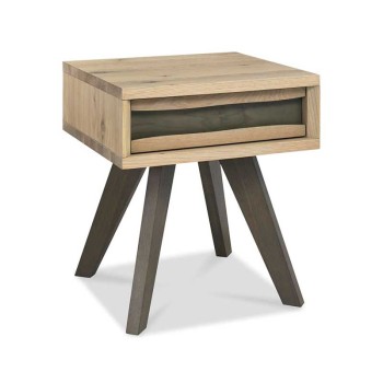 Cadell Aged Oak Lamp Table w/ Drawer Cadell Aged Oak Lamp Table w/ Drawer