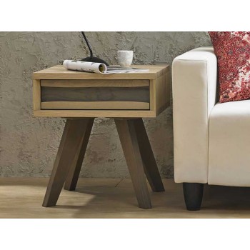 Cadell Aged Oak Lamp Table w/ Drawer Cadell Aged Oak Lamp Table w/ Drawer