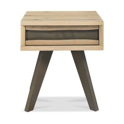 Mesa de Apoio Cadell c/ Gaveta Carvalho Envelhecido