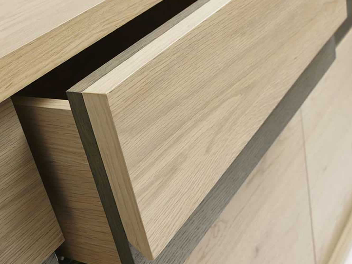 Cadell Aged Oak Wide Sideboard