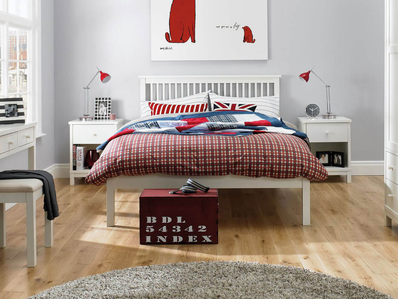 Lit Blanc 150cm Atlanta Lit Blanc 150cm Atlanta