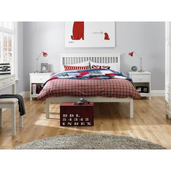 Cama Blanca 150cm Atlanta Cama Blanca 150cm Atlanta