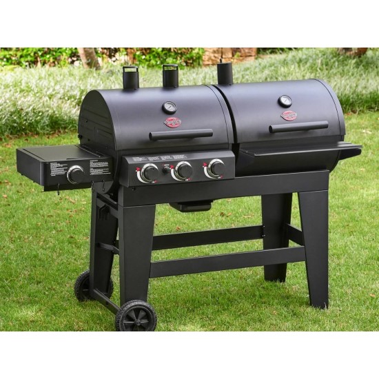 Char-Griller Double Play Gas & Charcoal Grill