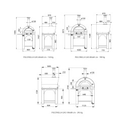 Forno a Gás Pulcinella