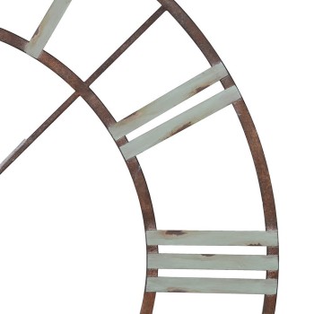 Reloj de Pared de Hierro Forjado Envejecido Reloj de Pared de Hierro Forjado Envejecido