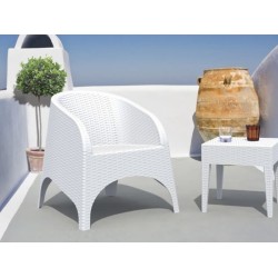 Fauteuil Estoril et Table de Boissons