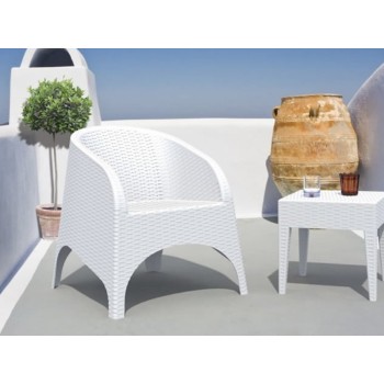 Sillón Estoril y Mesa de Bebidas Sillón Estoril y Mesa de Bebidas