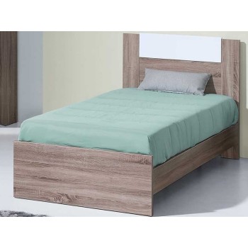 Como Grey Oak/White Single Bedstead Como Grey Oak/White Single Bedstead