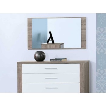 Miroir Como Chêne Gris Miroir Como Chêne Gris