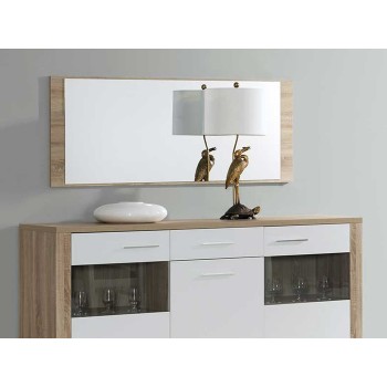 Aparador Como Carvalho Natura/Branco