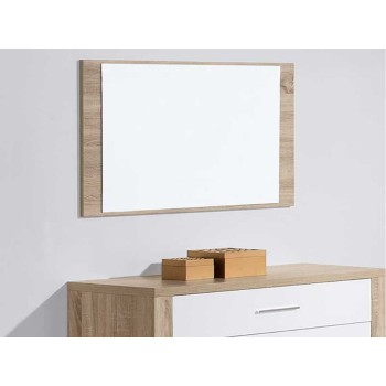 Miroir Como Chêne Naturel Miroir Como Chêne Naturel