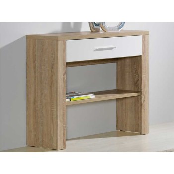 Mueble Recibidor Como Roble Natura/Blanco Mueble Recibidor Como Roble Natura/Blanco
