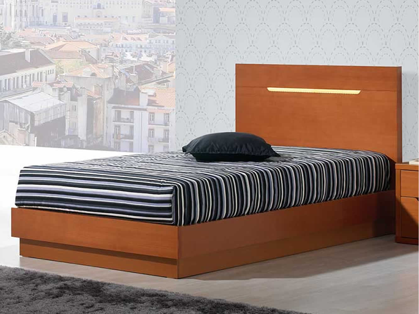 Venice Beech Single Bedstead Venice Beech Single Bedstead
