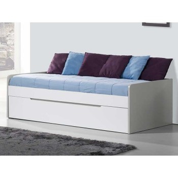 Cama Nido Venice Cinza/Branco