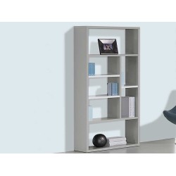Estante Venice Cinza/Branco