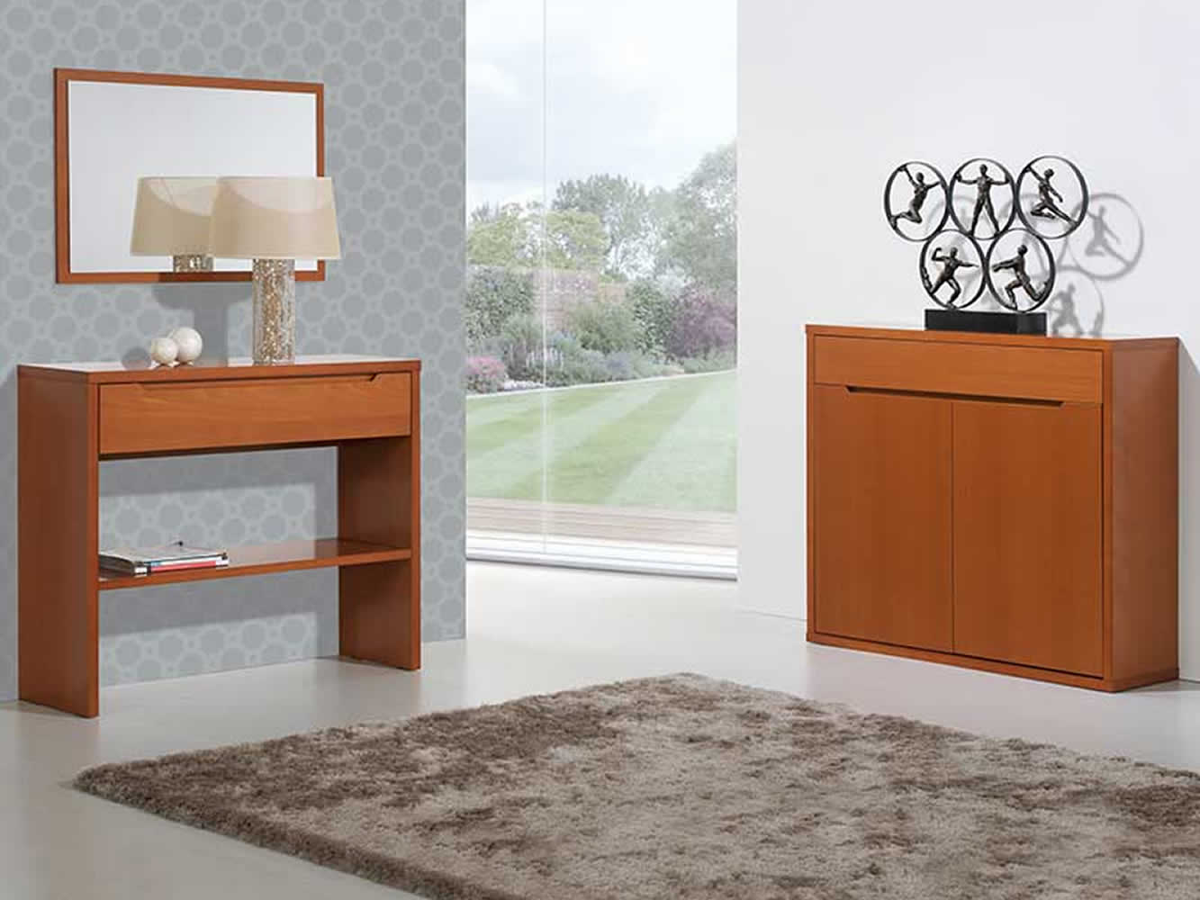 Venice Beech Shoes Cabinet Venice Beech Shoes Cabinet