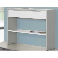 Móvel de Hall Venice Cinza/Branco