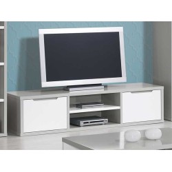 Móvel TV Venice Cinza/Branco