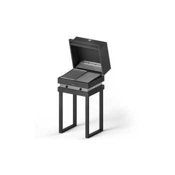 Fògher Barbacoa de Gas con Horno FGA 500 FO con Patas Tubulares Fijas Fògher Barbacoa de Gas con Horno FGA 500 FO con Patas Tubulares Fijas