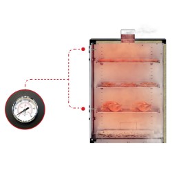 Fògher Defumador Profissional Smoker 450 ProQ