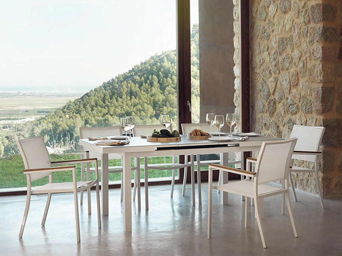 Table Blanco Extensible