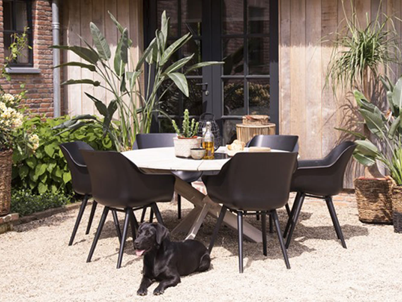 Table Provence Jambe Croisée