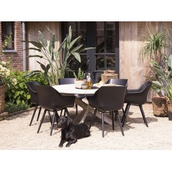 Mesa Provence de Perna Cruzada