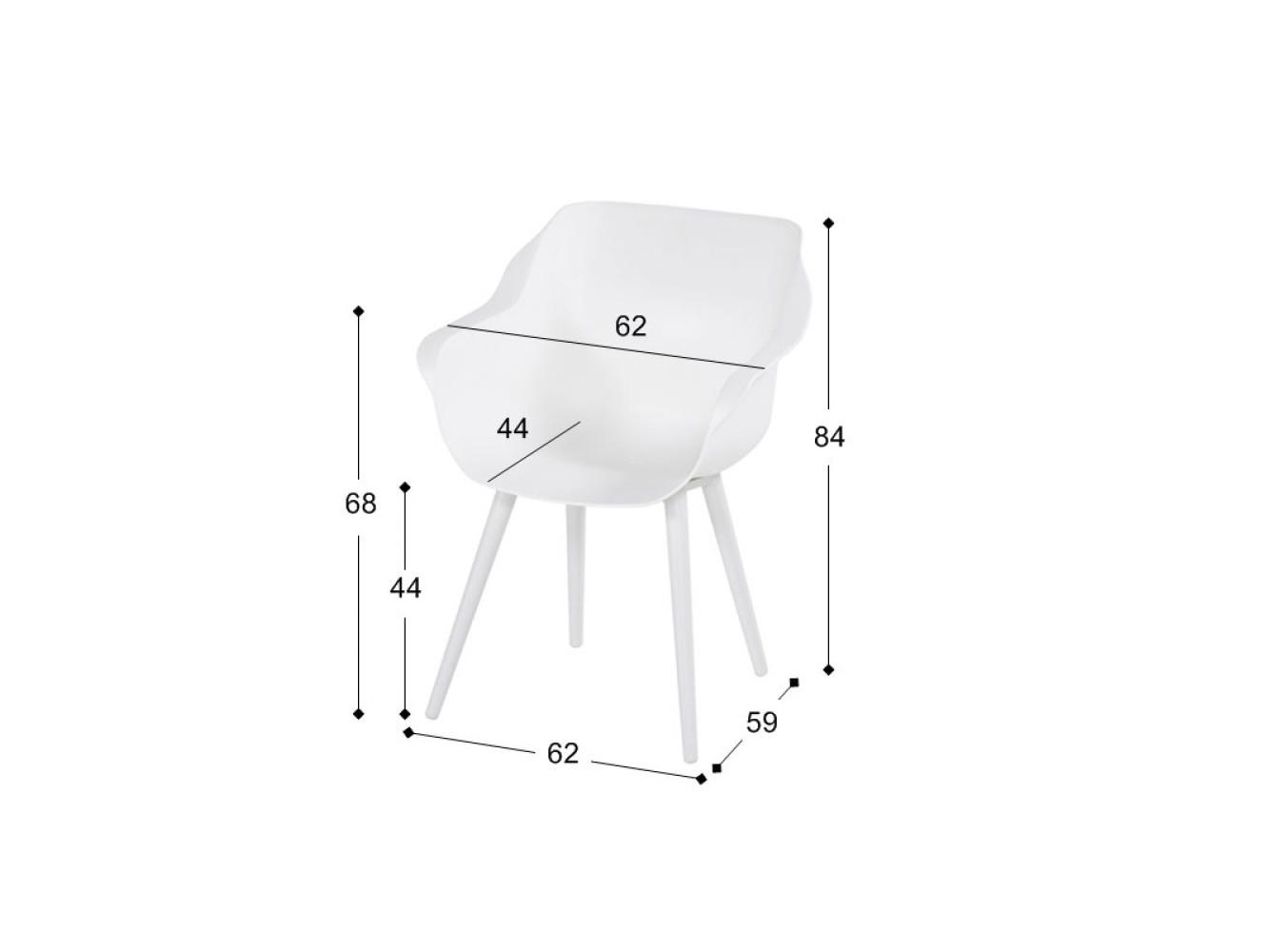 Cadeirão Sophie Studio Cadeirão Sophie Studio