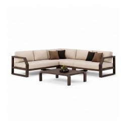 Conjunto de Sofá de Canto Zafiro 28