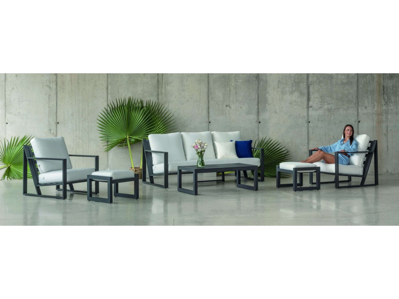 Conjunto de Sofá de 3 Plazas Aleli 8