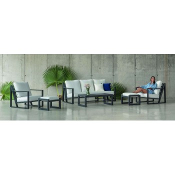 Conjunto de Sofá de 3 Lugares Aleli 8