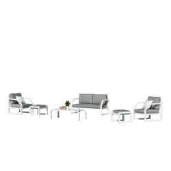 Conjunto de Sofá Bellagio 7 de 2 Lugares