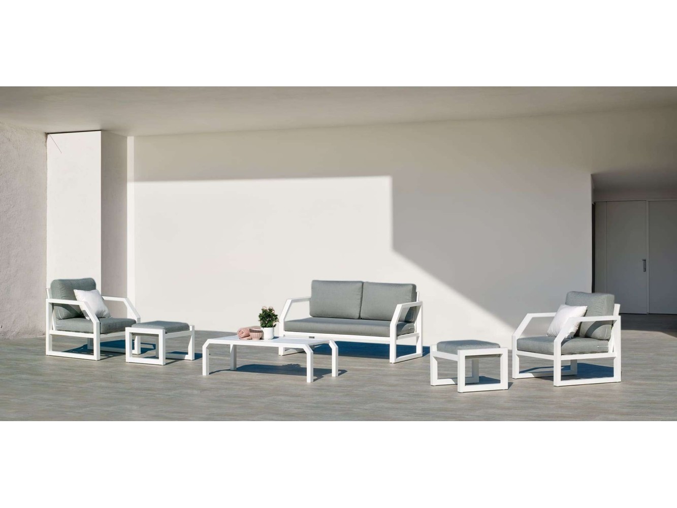 Conjunto de Sofá Bellagio 7 de 2 Lugares