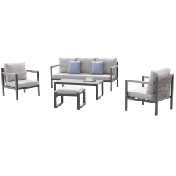 Conjunto de Sofá de 3 Lugares Damasco 8