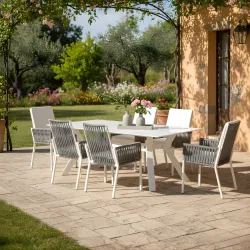 Mesa de Jantar Veneto Krion 210X110