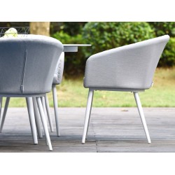 Conjunto de Jantar Oval Napoli com 8 Lugares