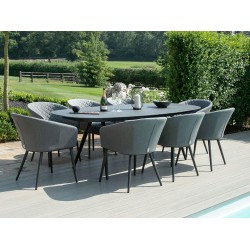 Conjunto de Jantar Oval Napoli com 8 Lugares