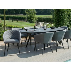 Conjunto de Jantar Oval Napoli com 8 Lugares