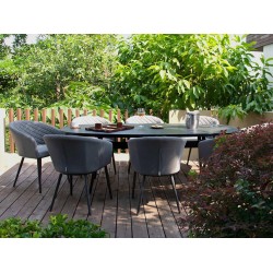Conjunto de Jantar Oval Napoli com 8 Lugares