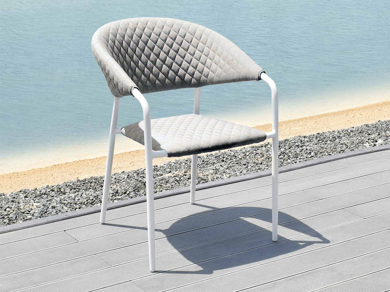 Conjunto de Jantar Quadrado Nuoro com 4 Lugares