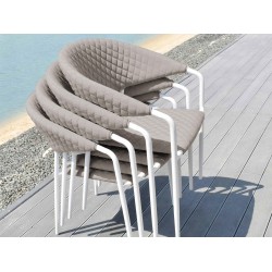 Conjunto de Jantar Quadrado Nuoro com 4 Lugares