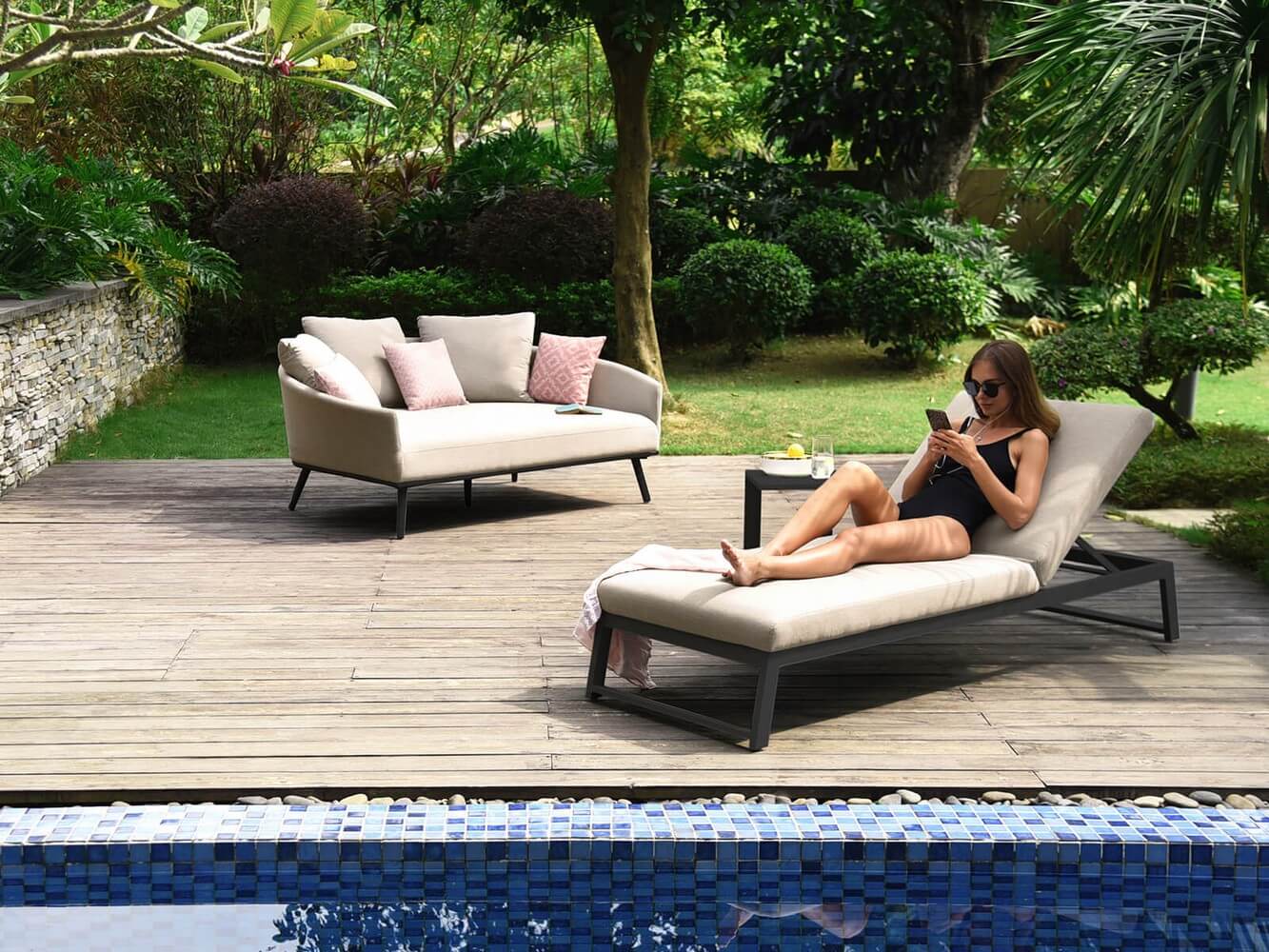 Espreguiçadeira Ferrara