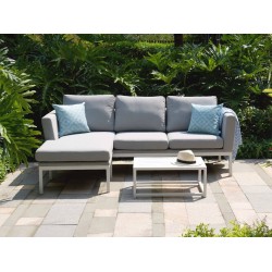 Conjunto de Sofá com Chaise Longue Argenta