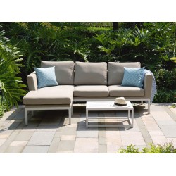 Conjunto de Sofá com Chaise Longue Argenta