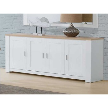 Aparador Florence Carvalho/Branco