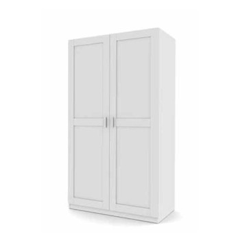 Florence Oak/White Wardrobe